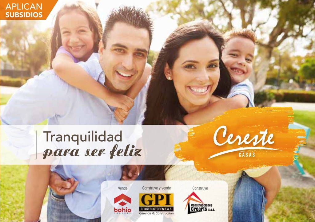 LOTES EN VENTA EN EL PROYECTO CERESTE